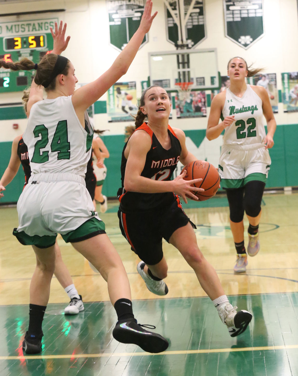 Mainland Middle girls CAL tournament